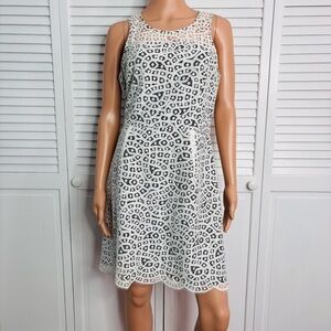 ALEX + ALEX White Sleeveless Dress Size 8